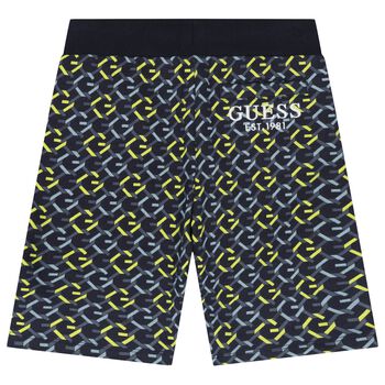 Boys Blue Logo Shorts