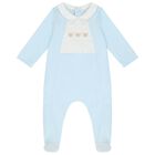 Blue Babygrow, 1, hi-res