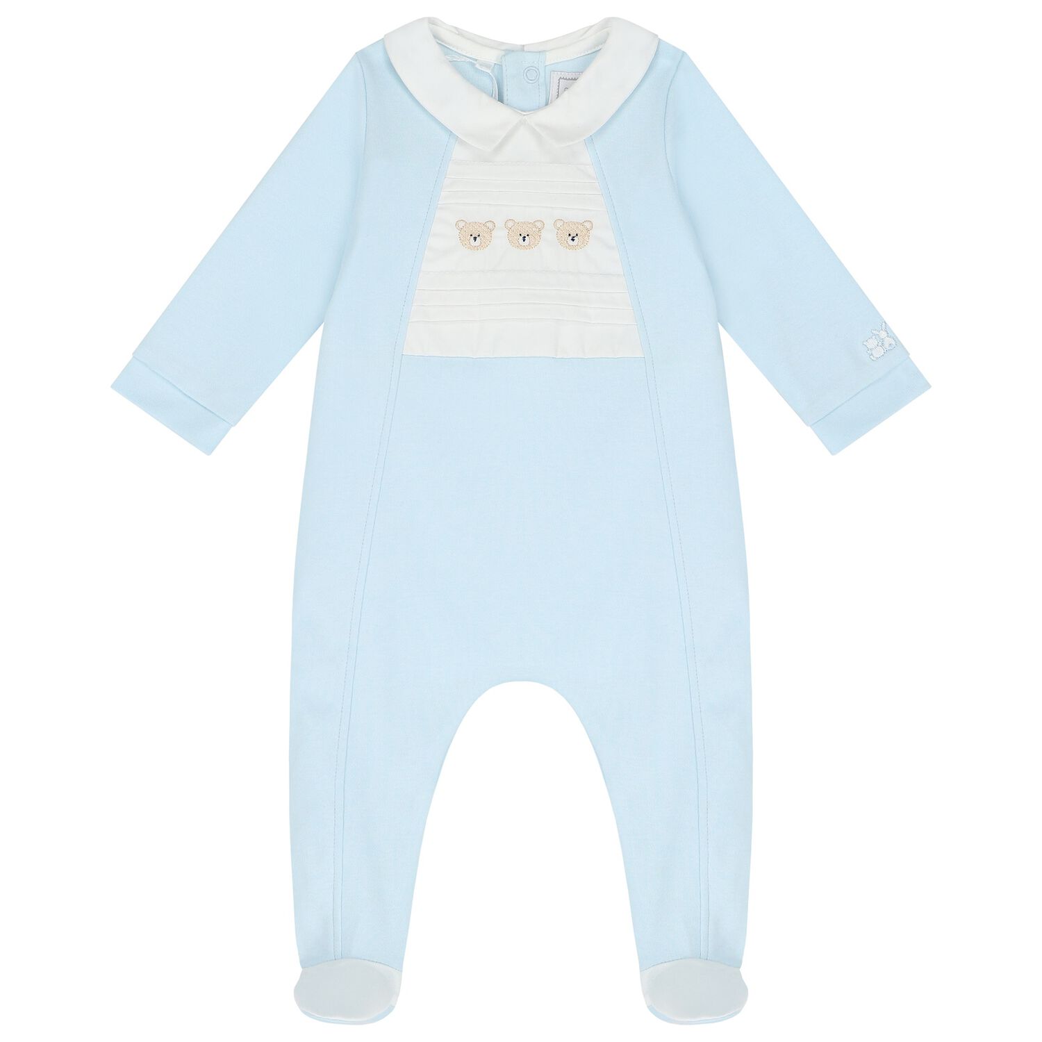 Blue Babygrow, 1, hi-res