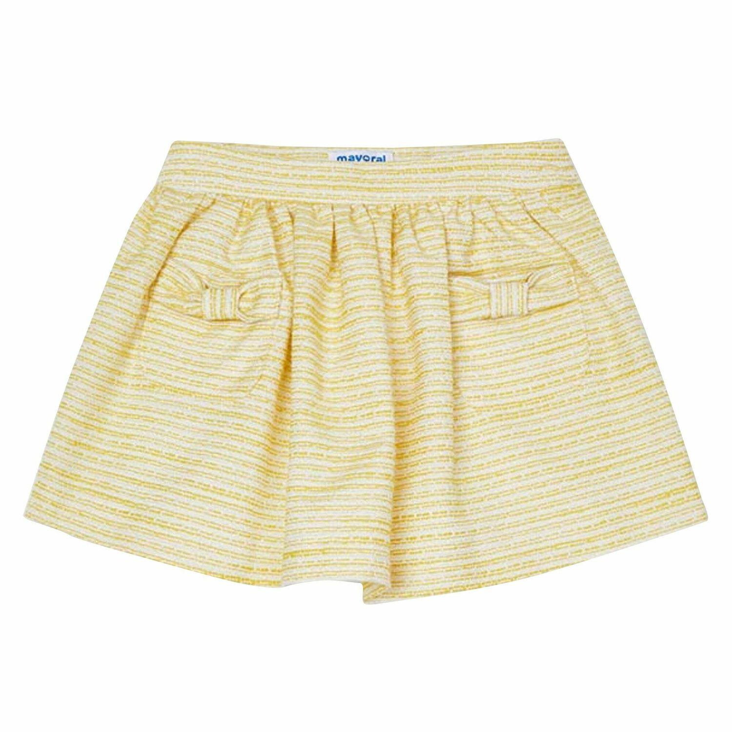 Girls Yellow Skirt, 1, hi-res