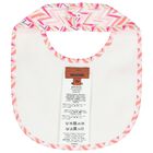 Baby Girls White & Pink Teddy Bear Zig Zag Babygrow Gift Set, 1, hi-res