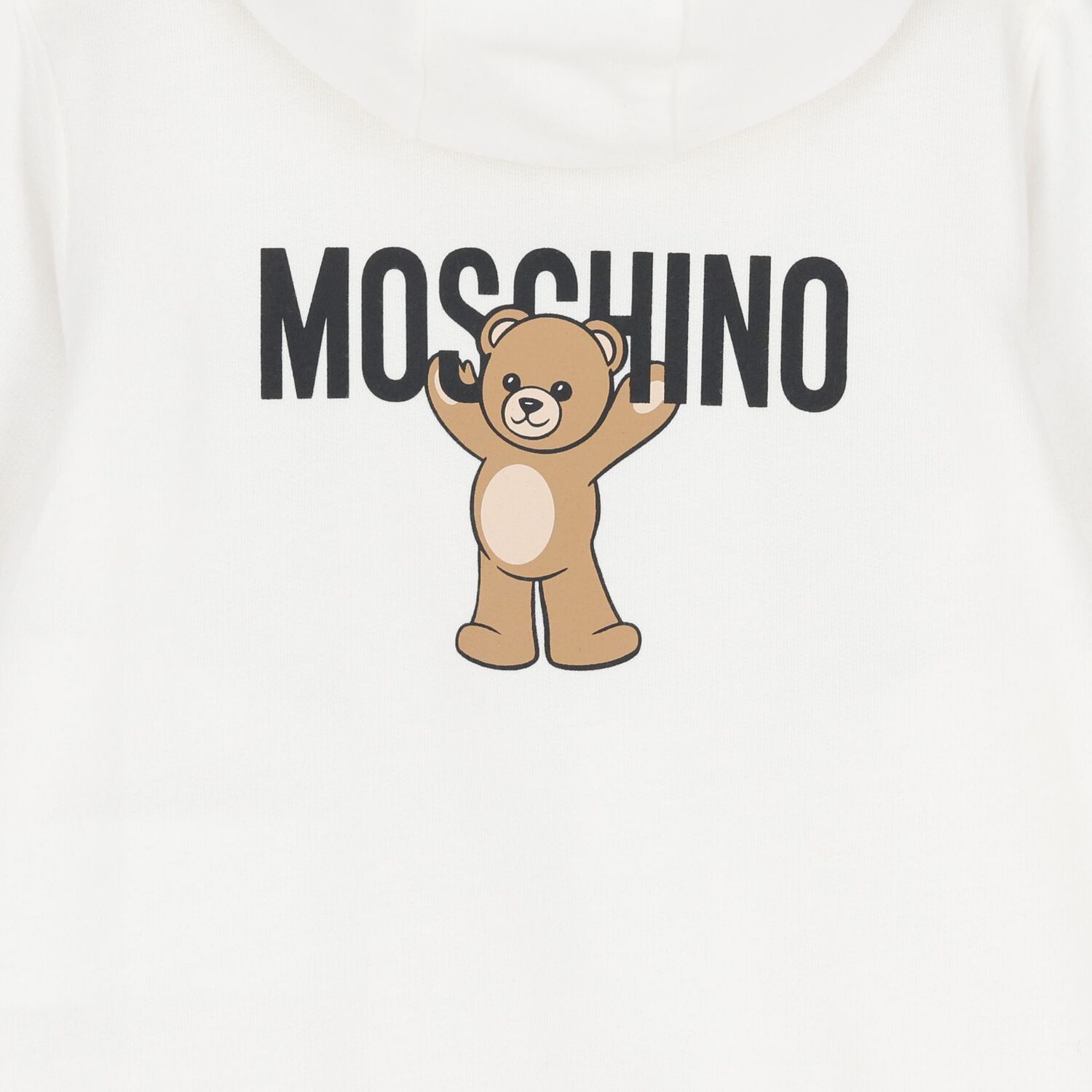 Younger White Teddy Bear Logo Tracksuit, 1, hi-res