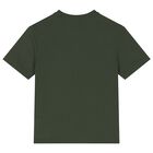 Boys Green Logo T-Shirt, 2, hi-res