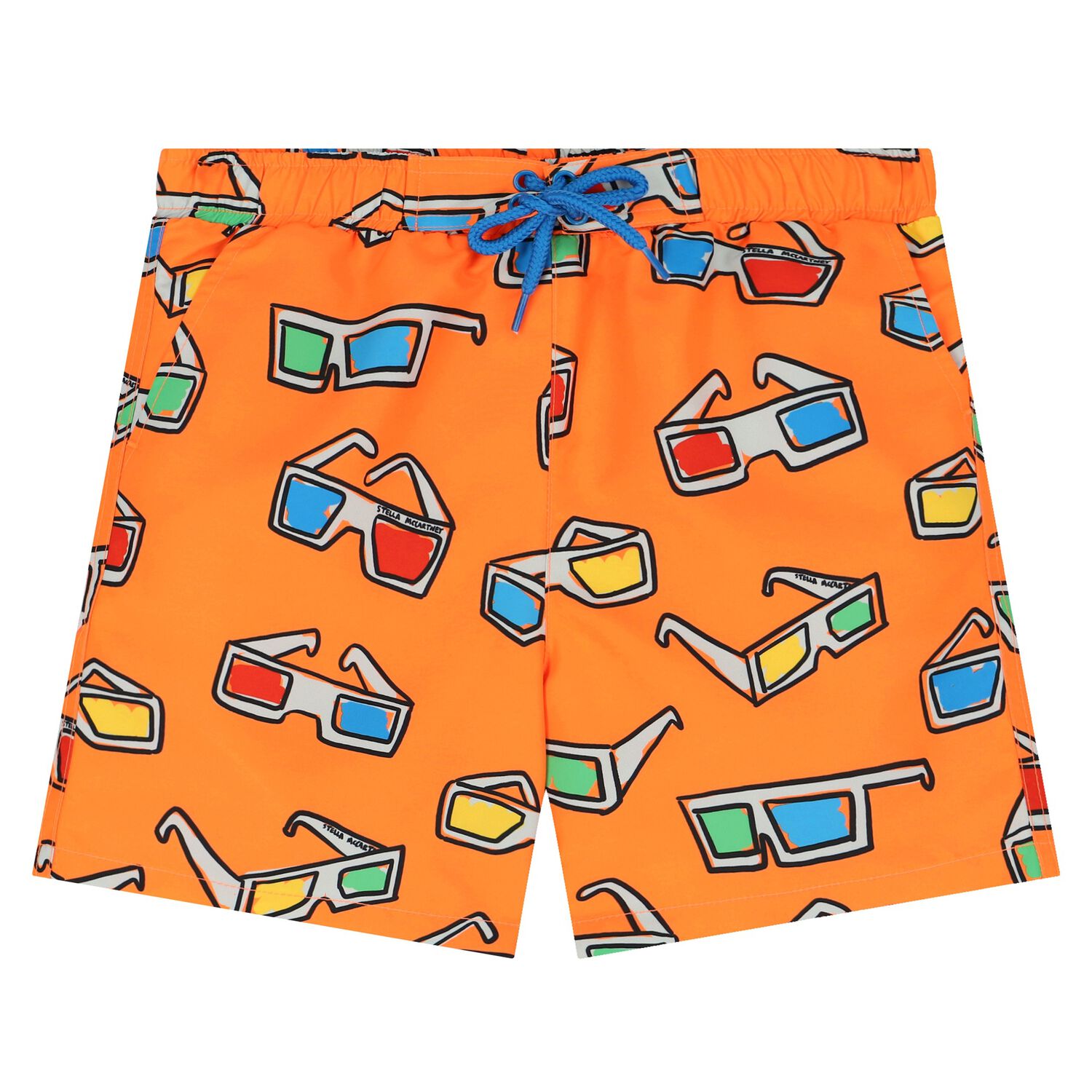 Boys Orange Swim Shorts, 1, hi-res image number null
