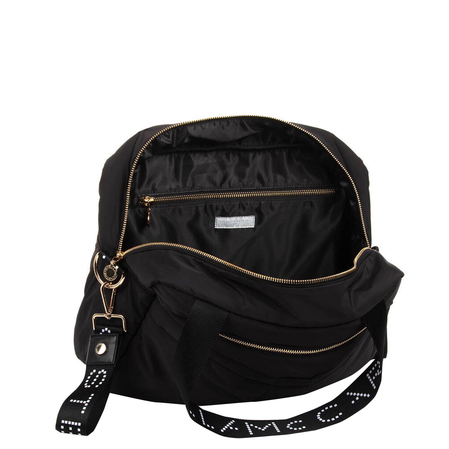 Black Baby Changing Bag, 1, hi-res