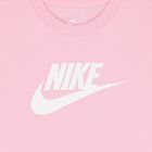 Girls Pink & White Logo T-Shirt, 3, hi-res