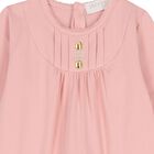 Baby Girls Pink Logo Babygrow, 2, hi-res