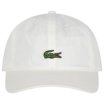 Boys White Logo Cap