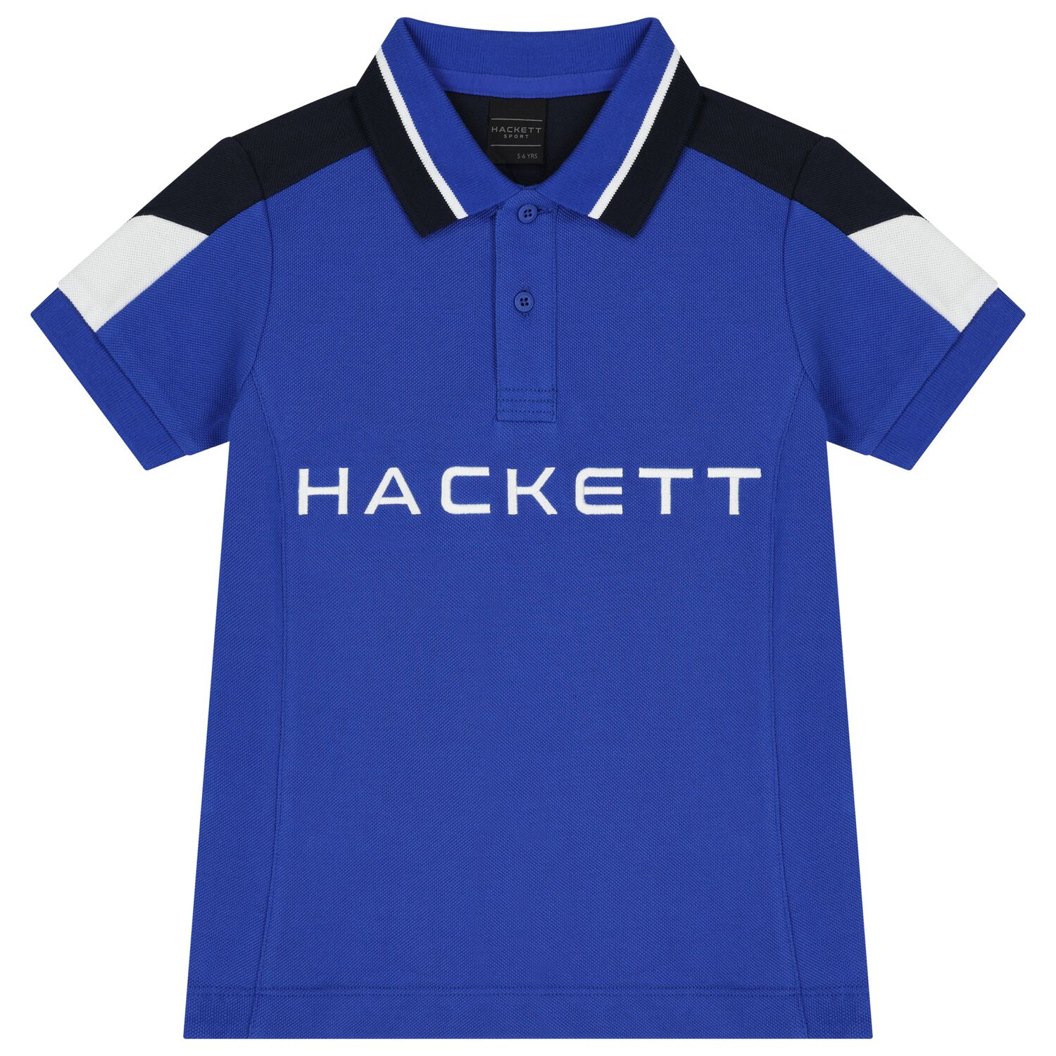 Boys Blue Logo Polo Shirt, 1, hi-res image number null