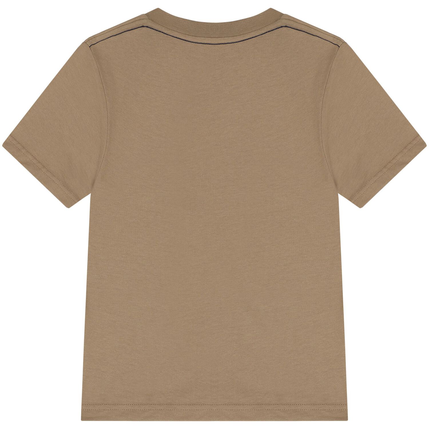 Boys White & Beige Logo T-Shirts ( 2-Pack ), 1, hi-res