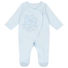 Baby Boys Blue Bunny Babygrow Gift Set, 1, hi-res