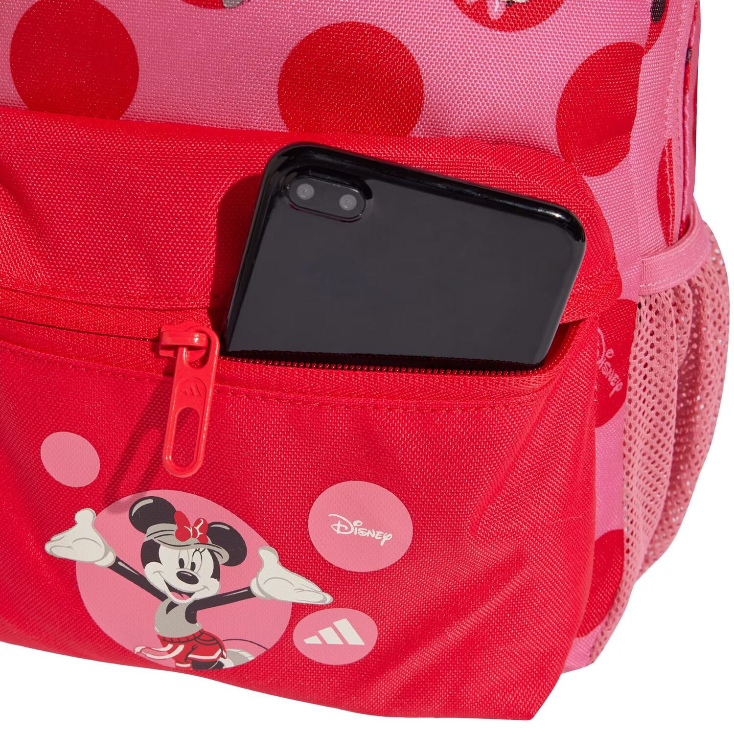 Girls Pink & Red Minnie Mouse Backpack, 1, hi-res image number null