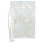 Girls White Embellished Crystal & Pearl Headband, 1, hi-res