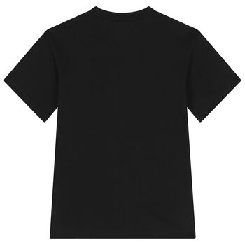 Boys Black Logo T-Shirt