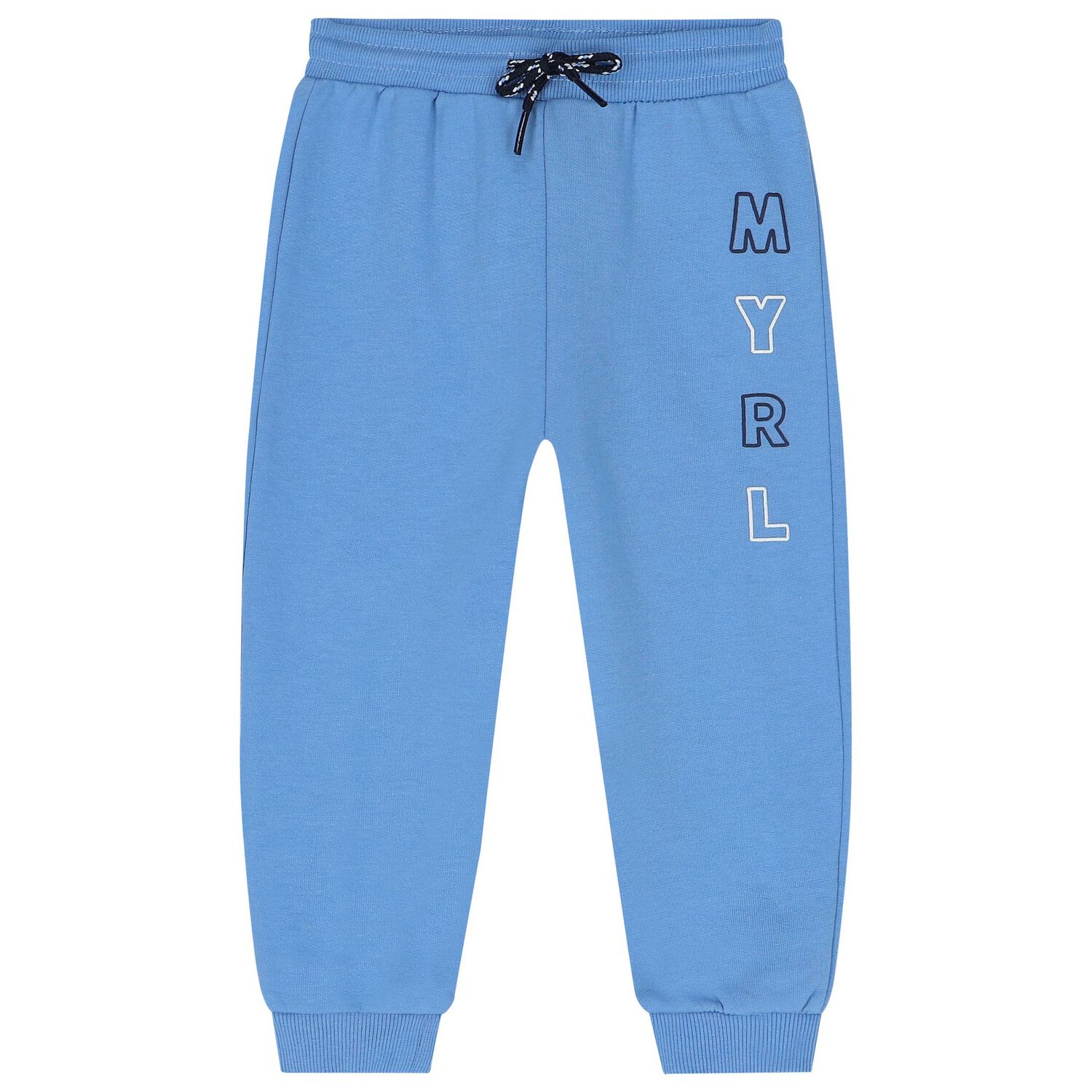 Younger Boys Blue 3 Piece Tracksuit Set, 2, hi-res