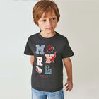 Boys Grey Logo T-Shirt, 1, hi-res
