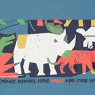 Boys Blue Logo Shorts Set, 1, hi-res