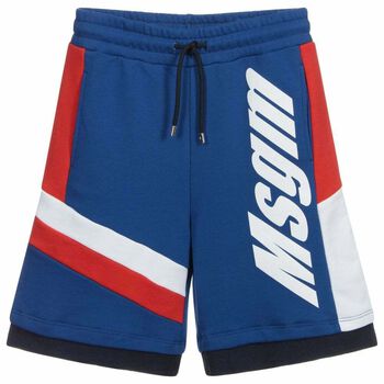 Boys Blue Logo Shorts