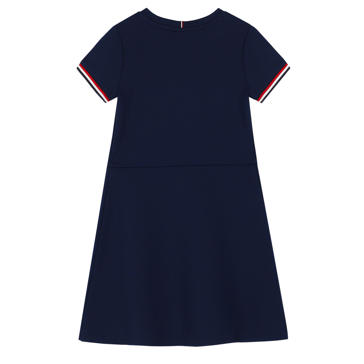 Girls Navy Logo Dress, 1, hi-res