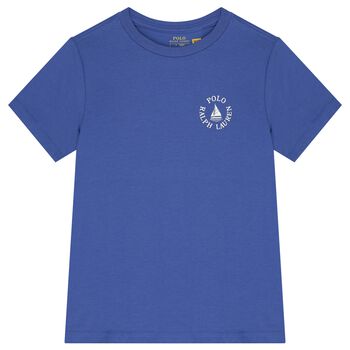 Boys Blue Logo T-Shirt