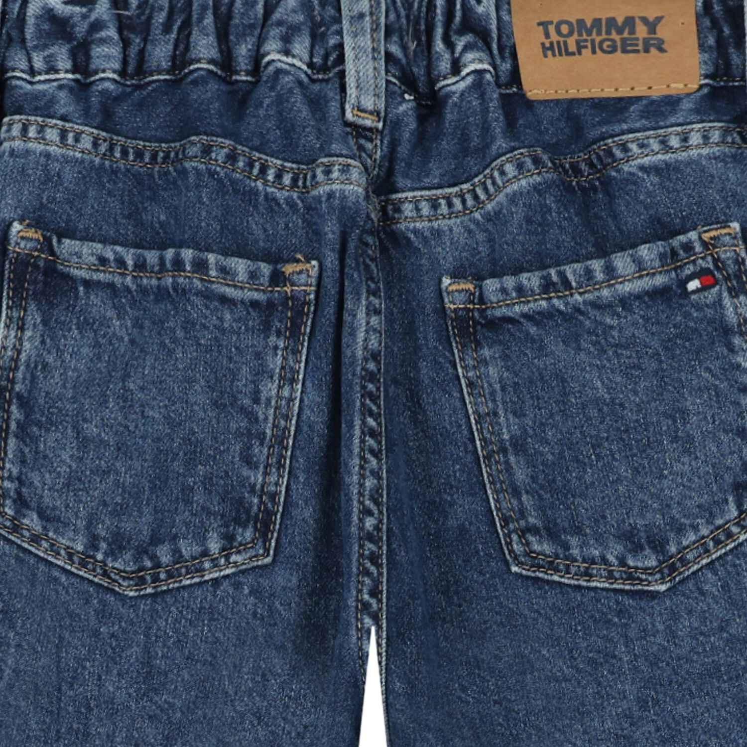 Boys Navy Blue Denim Jeans, 1, hi-res