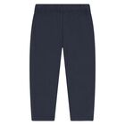 Baby Boys Ivory, Blue & Navy Blue Trouser Set, 1, hi-res