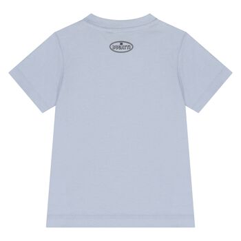 Younger Boys Blue Logo T-Shirt