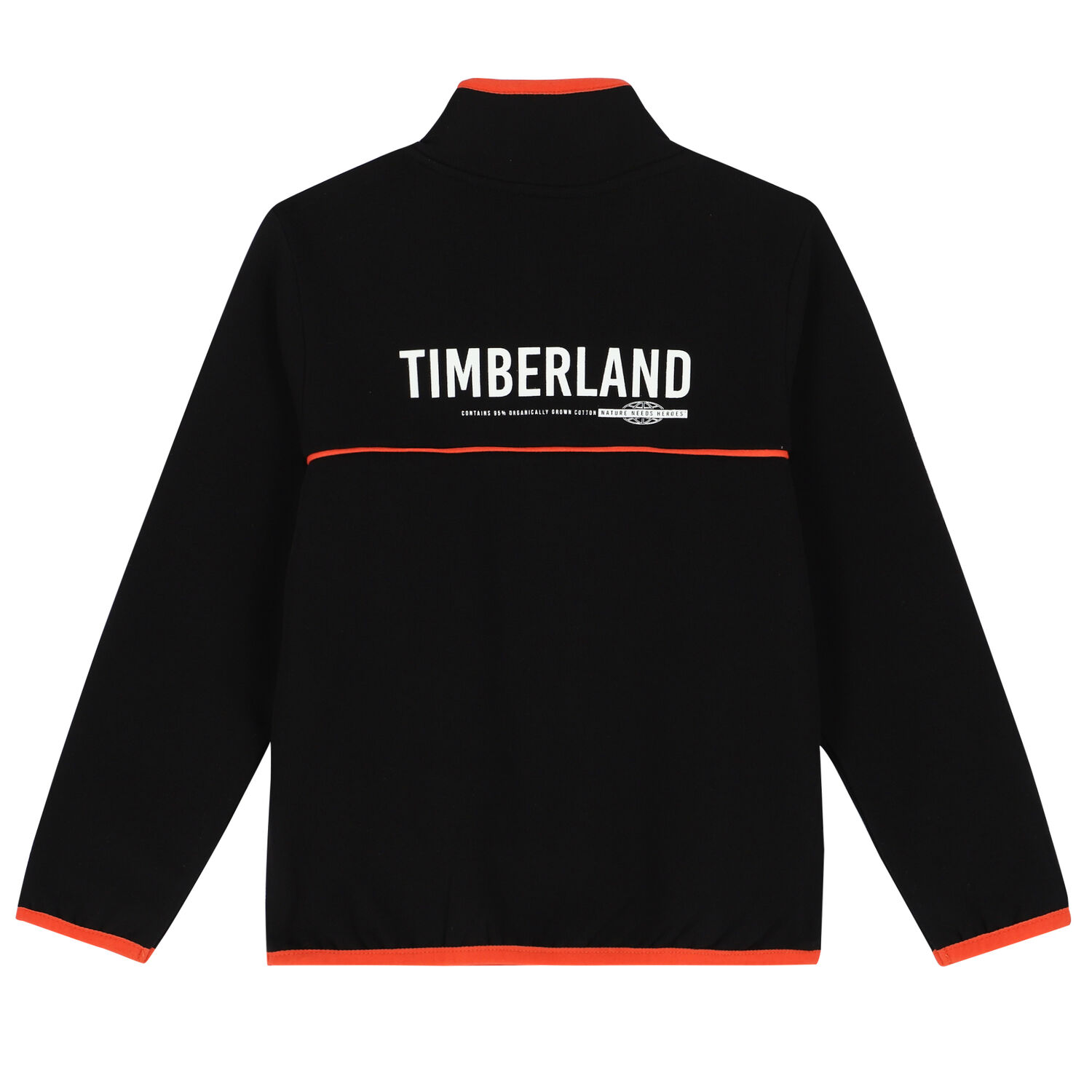 Boys Black Logo Sweatshirt, 1, hi-res