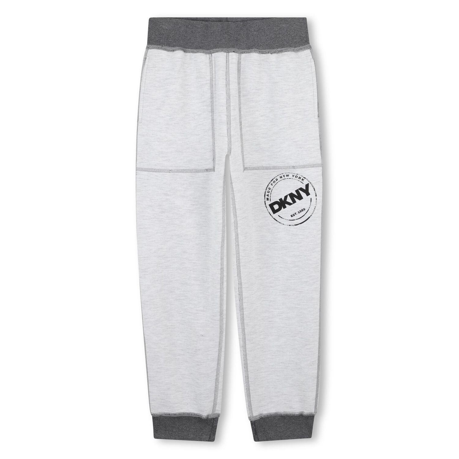 Boys Grey Reversible Joggers, 1, hi-res