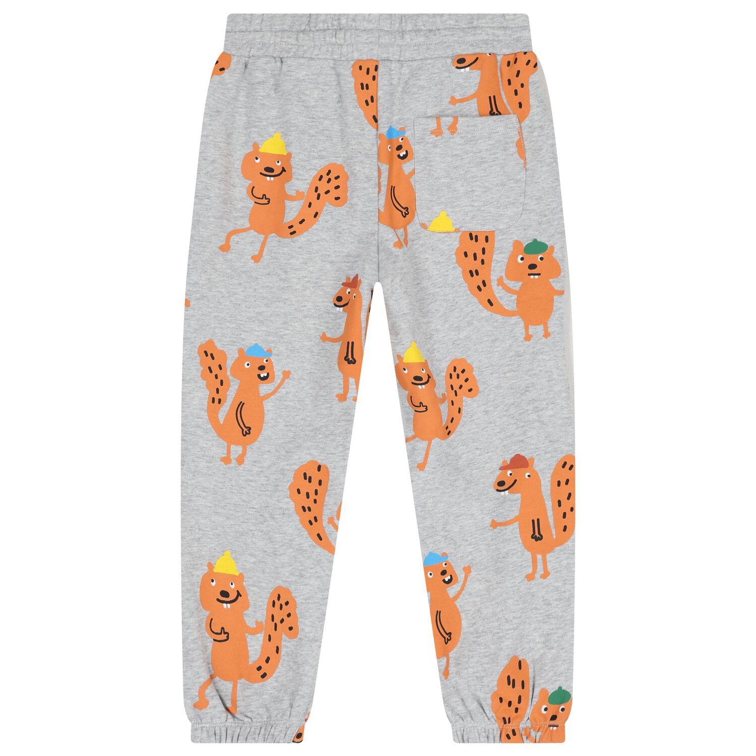 Boys Grey Squirrel Joggers, 1, hi-res