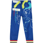 Boys Blue Logo Joggers, 1, hi-res
