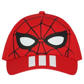 Boys Red Disney Logo Cap