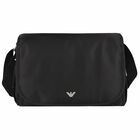 Black Logo Baby Changing Bag, 3, hi-res