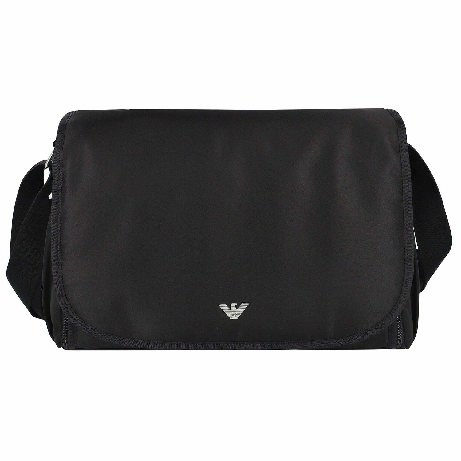Black Logo Baby Changing Bag, 3, hi-res image number null