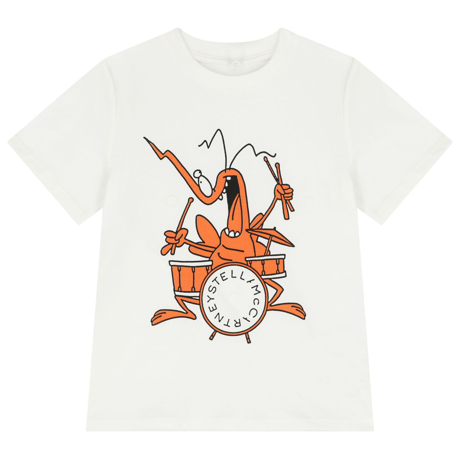  Boys White Bug T-Shirt, 1, hi-res