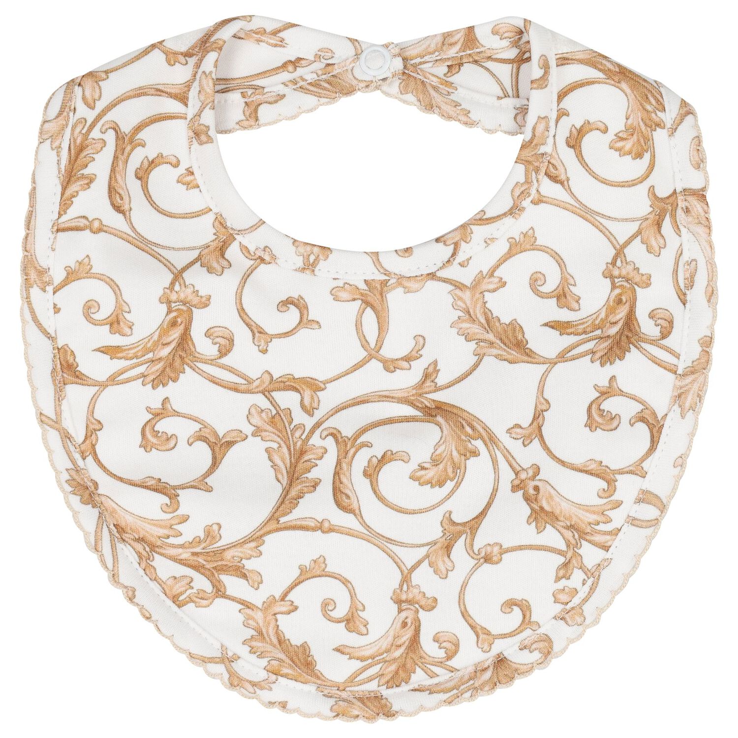 White & Gold Babygrow Gift Set (3 Piece), 1, hi-res