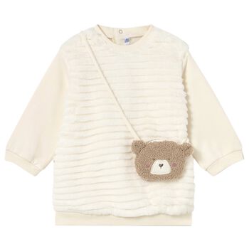 Younger Girls Ivory Dress Set