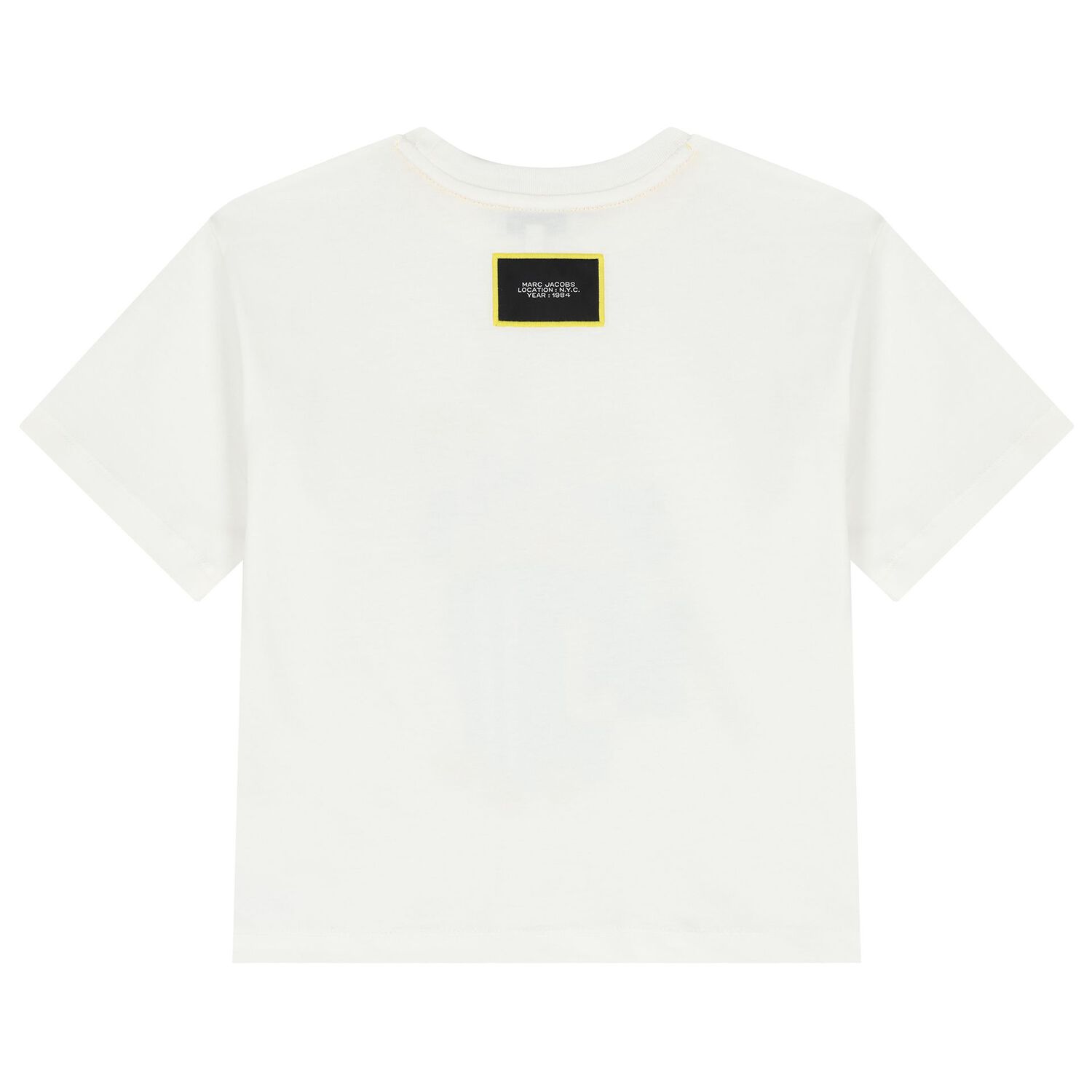 Boys Ivory Popcorn Logo T-Shirt, 1, hi-res