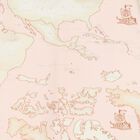 Baby Girls Ivory, Pink & Beige Geo Map Babygrow Set, 1, hi-res