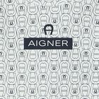 Baby Boys White & Navy Blue Logo Babygrow, 1, hi-res