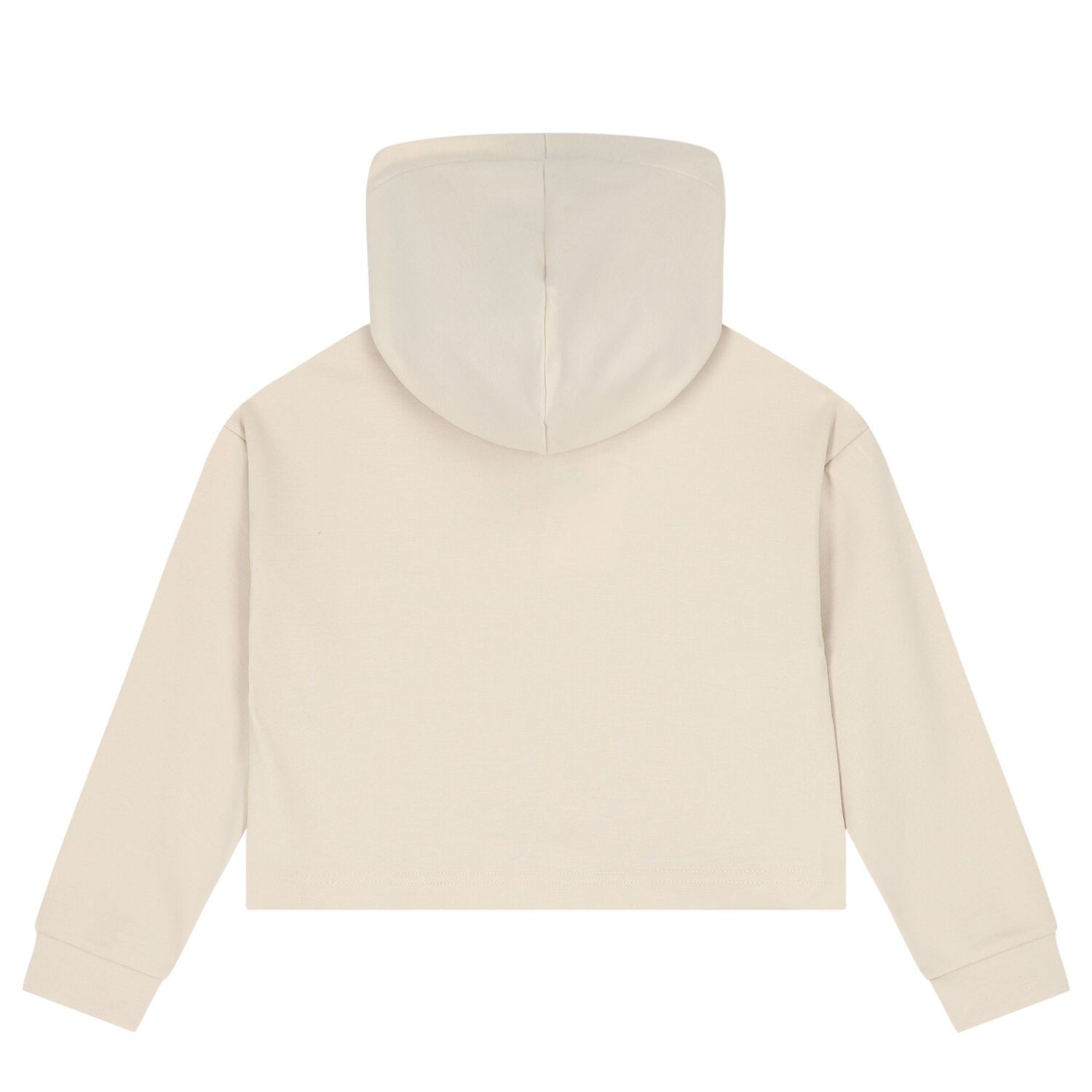 Girls Beige Hooded Tracksuit, 1, hi-res image number null