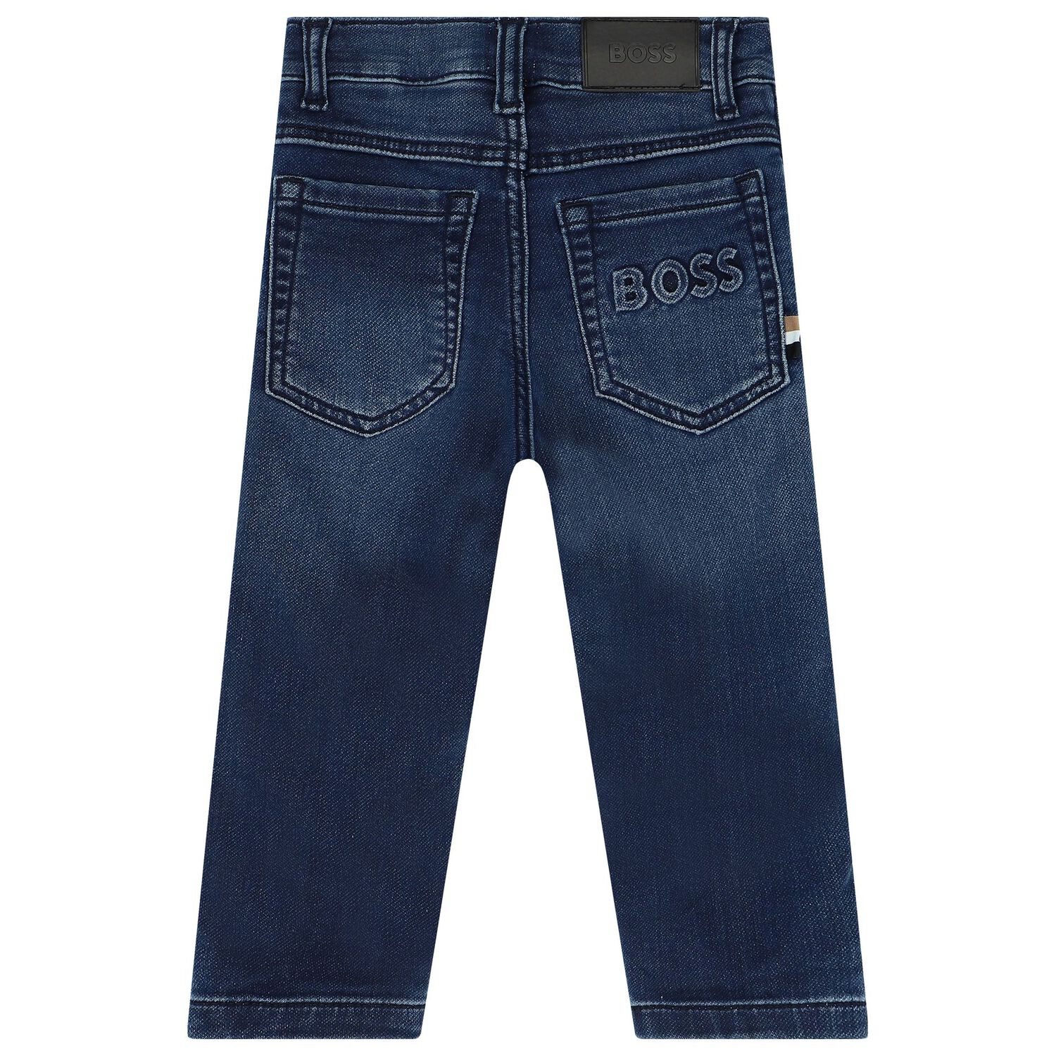 Younger Boys Blue Denim Jeans, 1, hi-res image number null