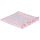 Baby Girls Pink Hearts Blanket, 1, hi-res