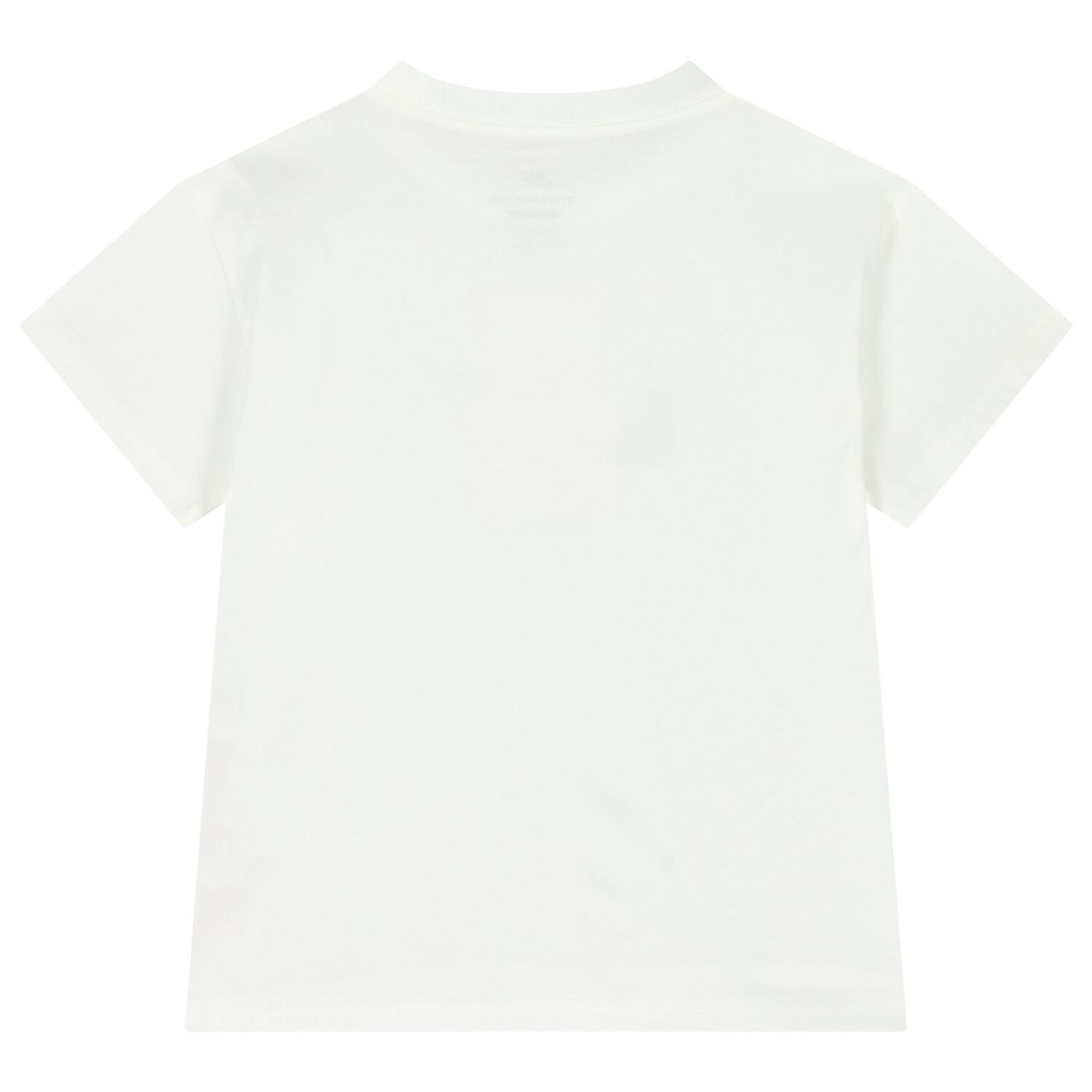 Girls White Teddy Bear Logo T-Shirt, 1, hi-res