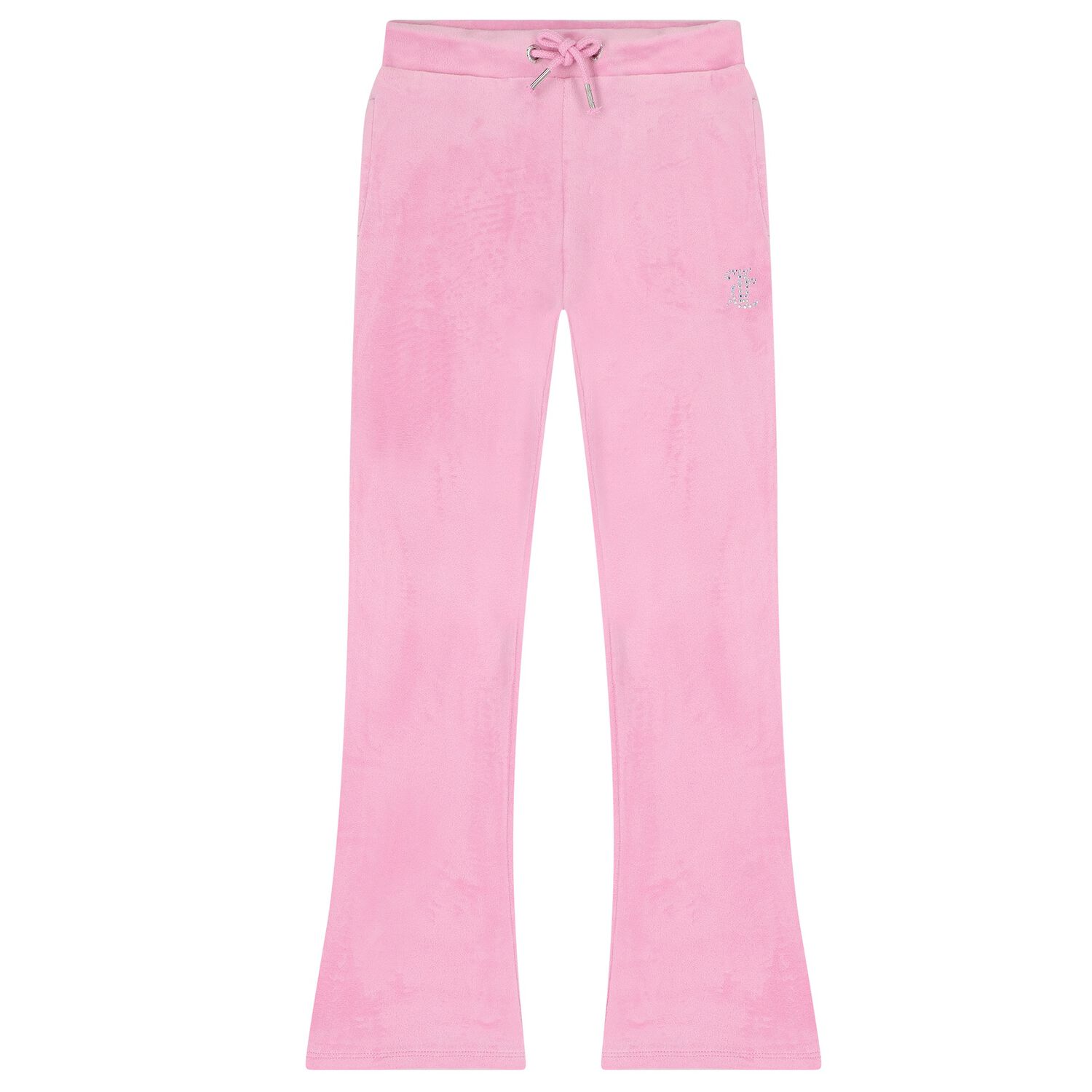 Girls Pink Diamant&eacute; Logo Leggings, 1, hi-res