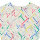 Girls Ivory Logo T-Shirt, 1, hi-res