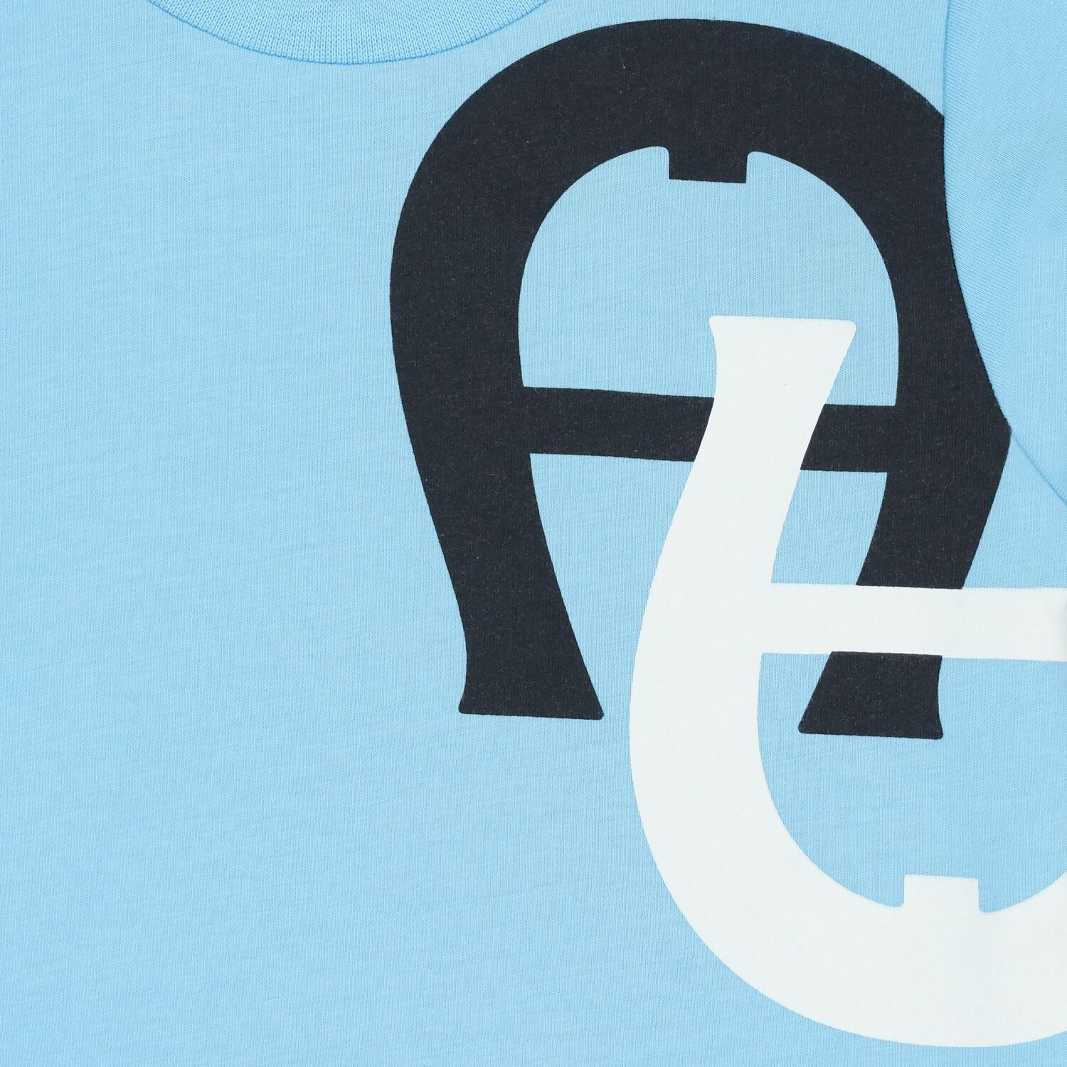 Younger Boys Blue Logo T-Shirt, 2, hi-res