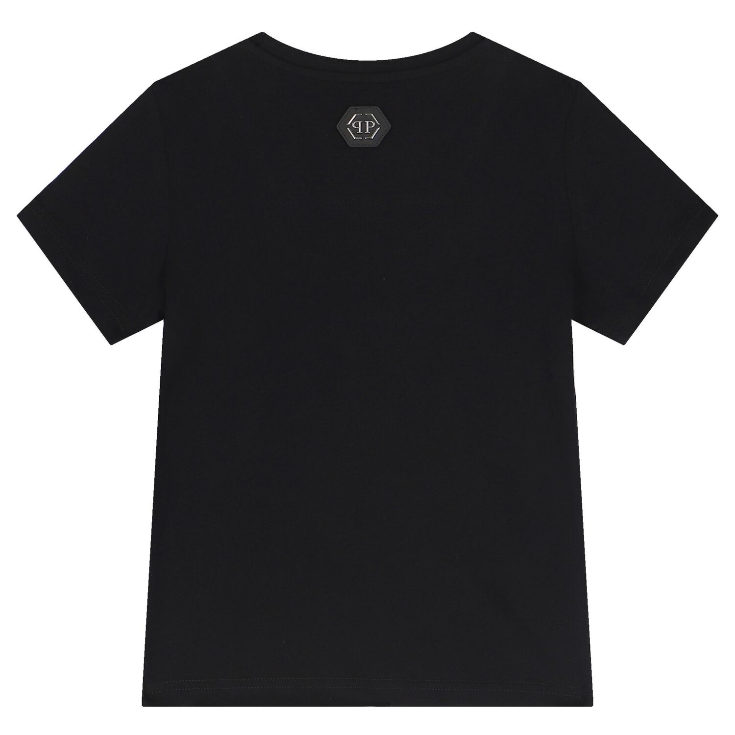 Boys Black Logo T-Shirt, 2, hi-res image number null