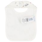 Ivory Central Park Baby Bib, 1, hi-res