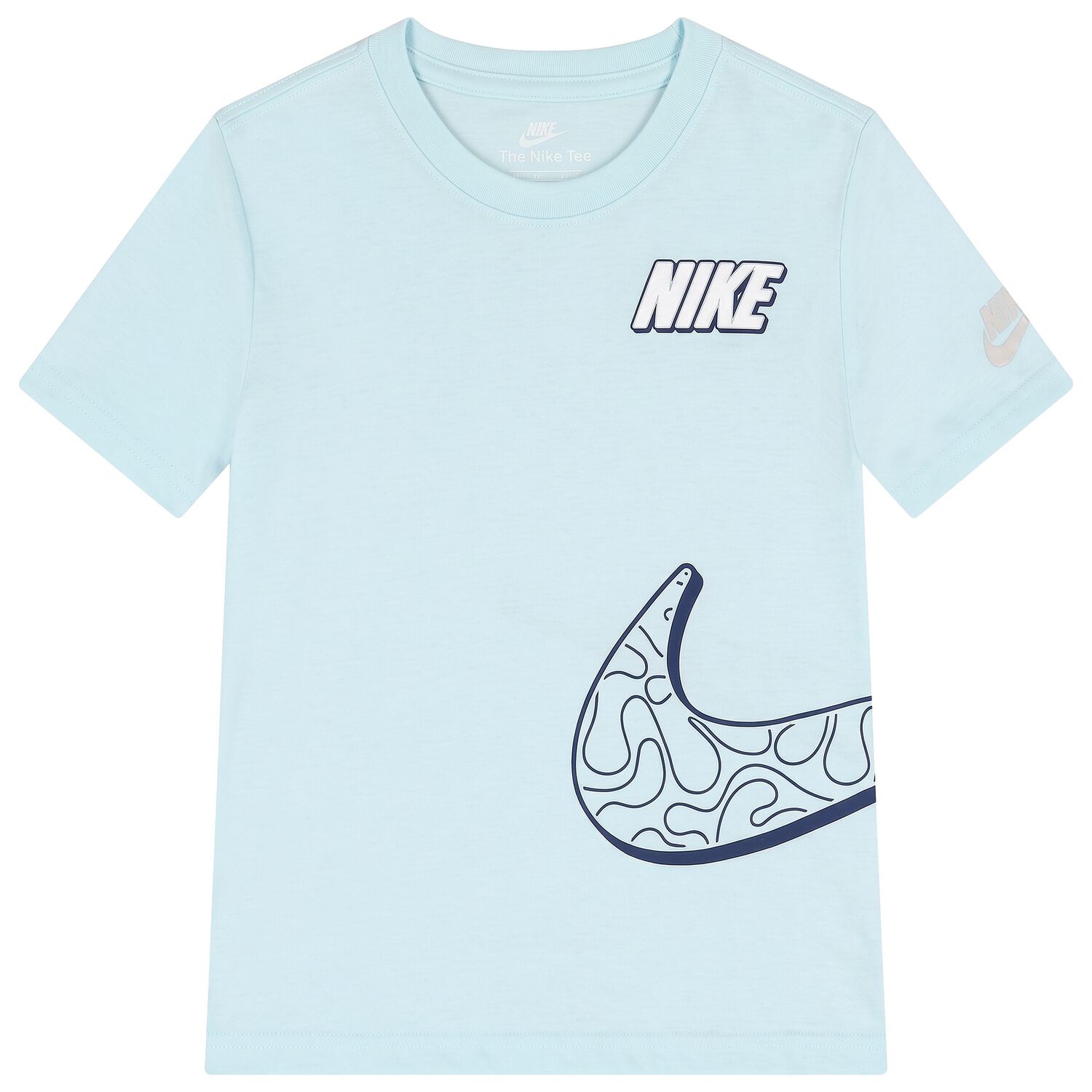 Boys Blue Logo T-Shirt, 2, hi-res